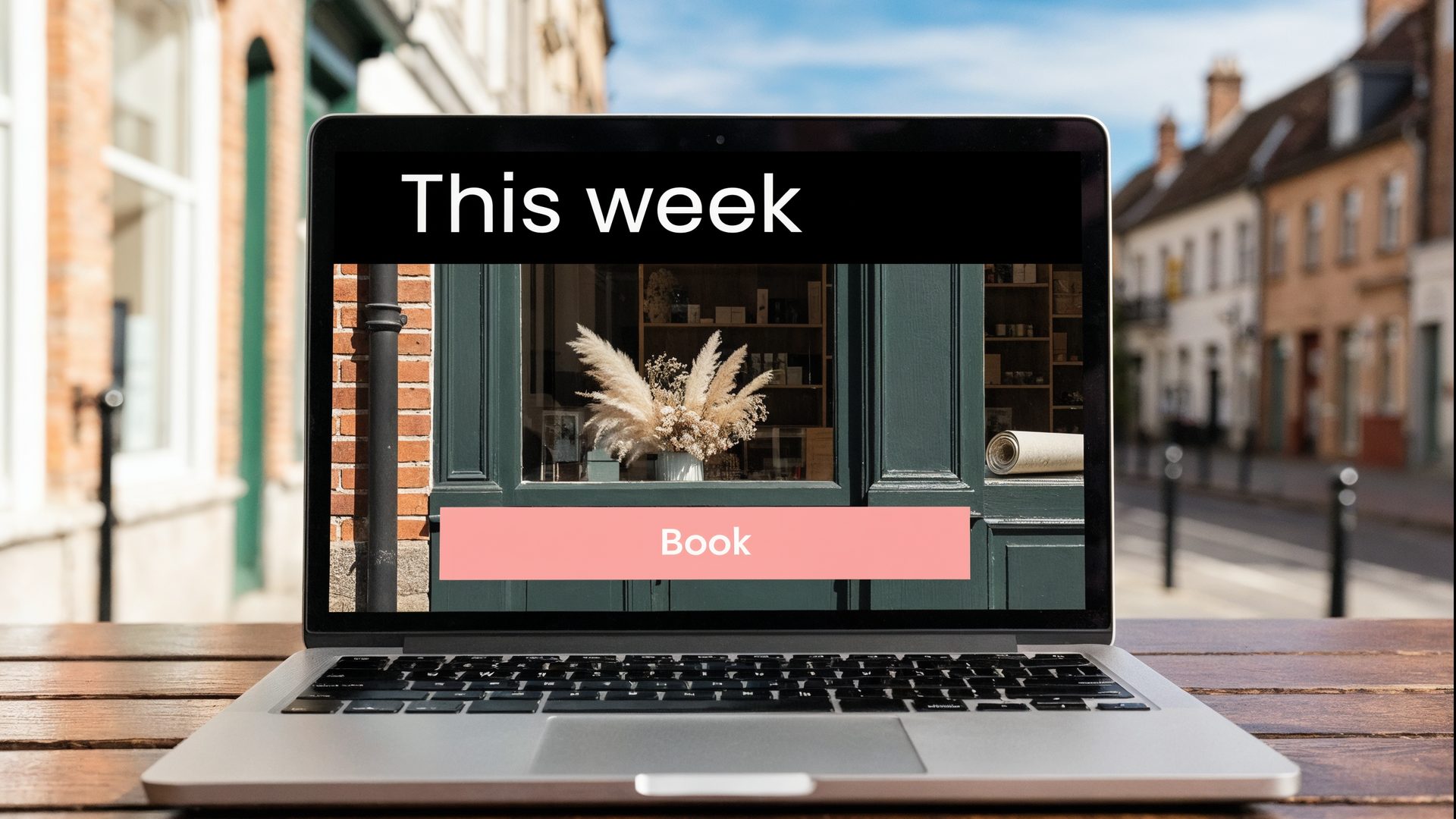 Email campaign design example layout